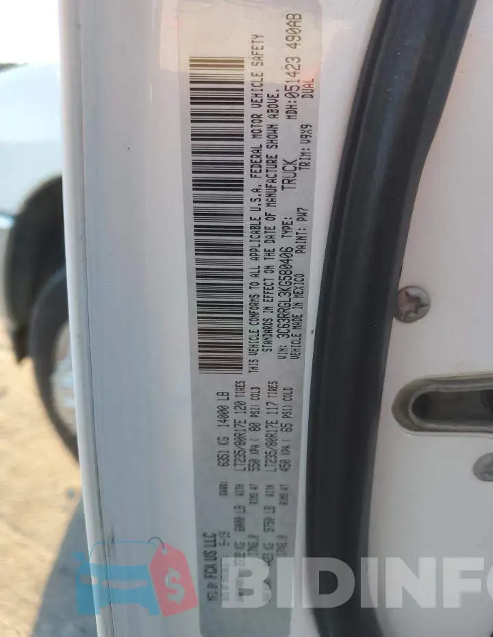 3C63RRGL3KG580406 Photo# 12