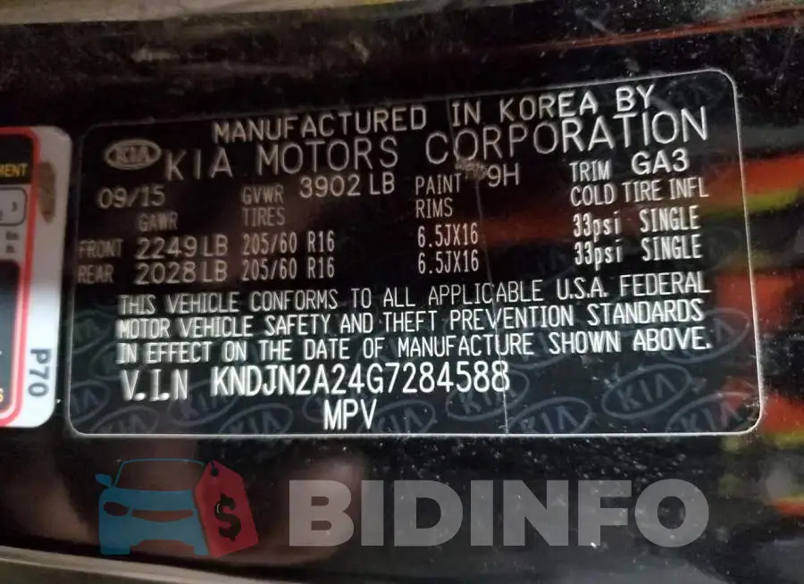 KNDJN2A24G7284588 Photo# 12