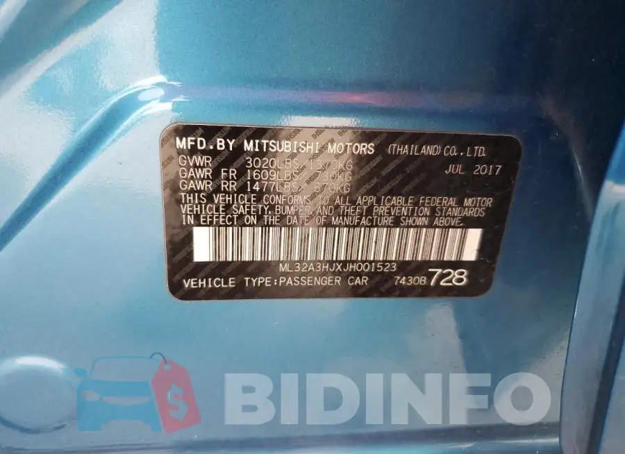 ML32A3HJXJH001523 Photo# 12