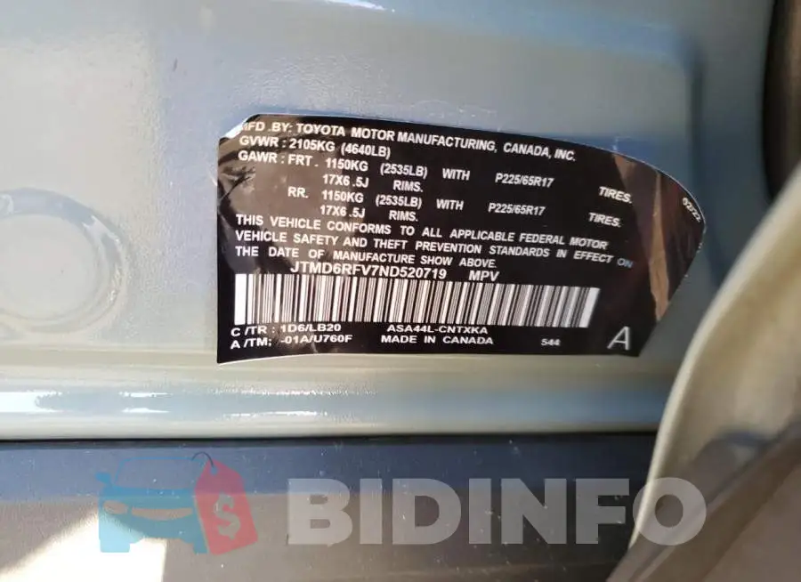 2T3RWRFV3KW041346 Photo# 12