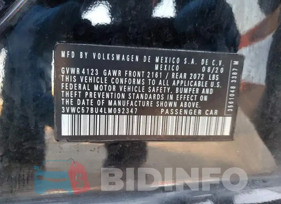 3VWC57BU4LM092347 Photo# 13