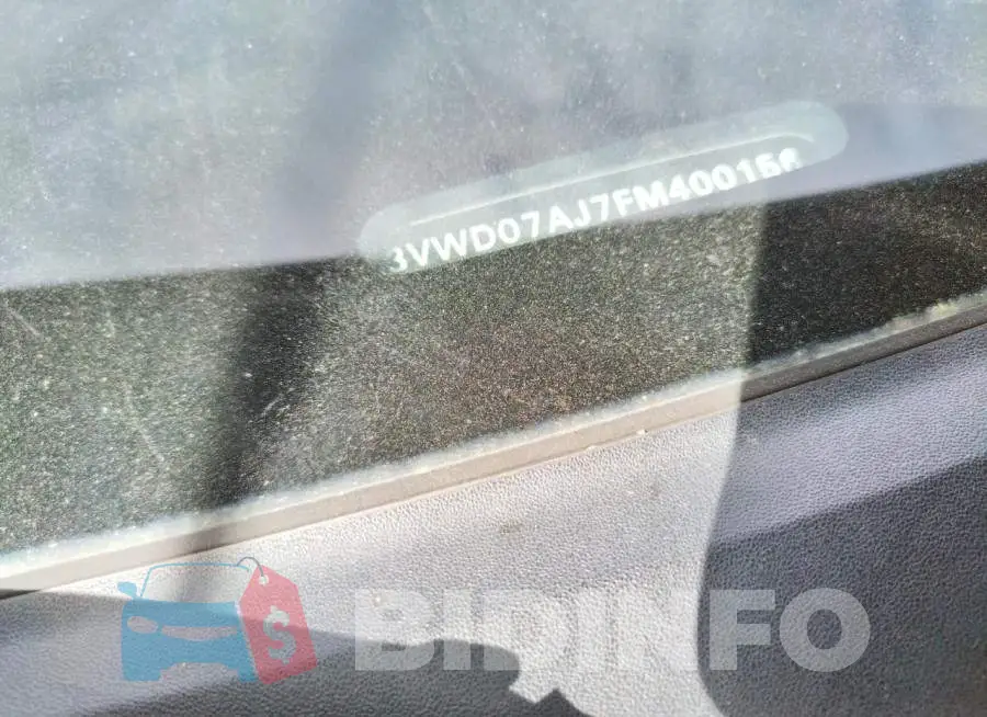 3VWD07AJ7FM400156 Photo# 12