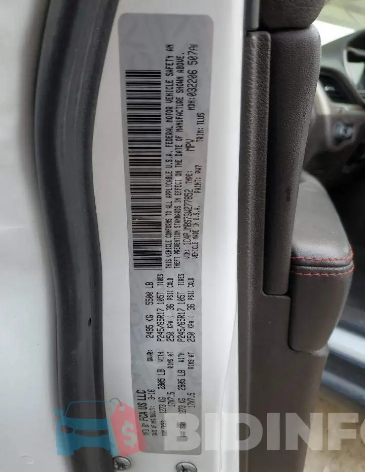 1C4PJMBS7GW277852 Photo# 13