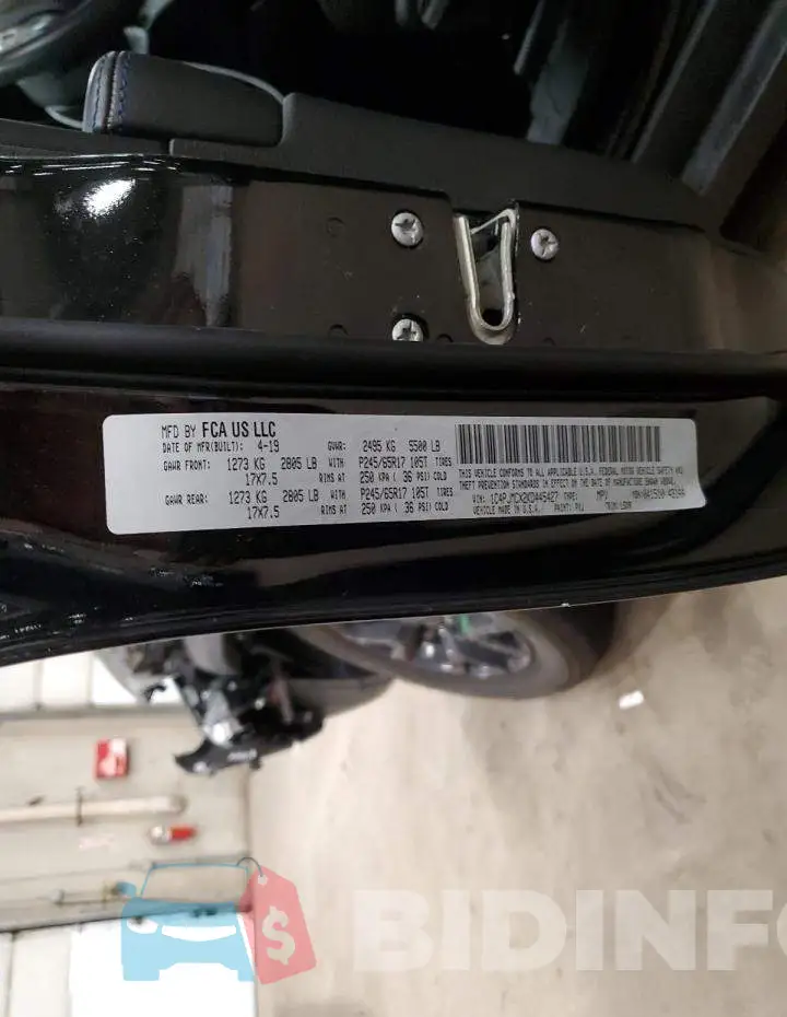 1C4PJMCX2KD445427 Photo# 12