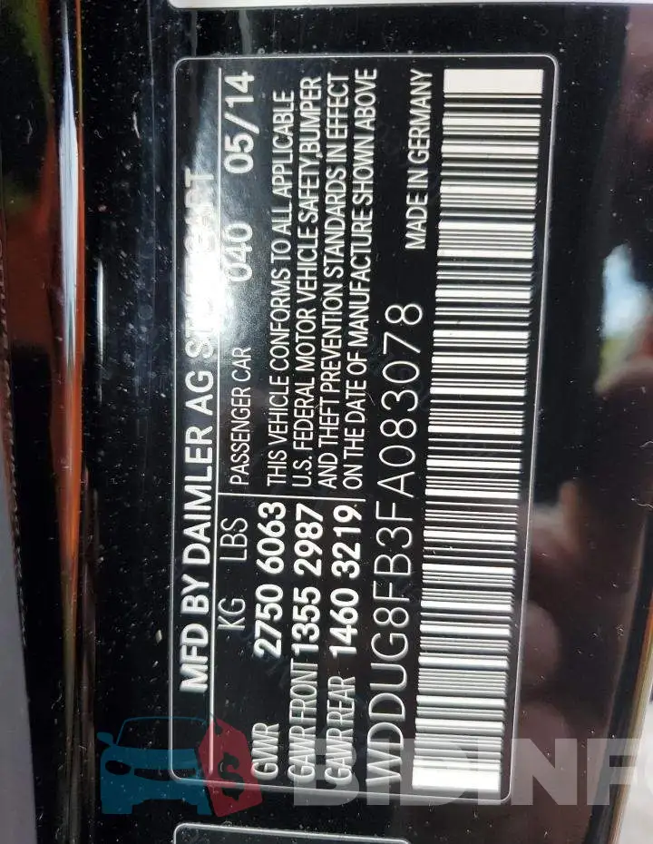 WDDUG8FB3FA083078 Photo# 12