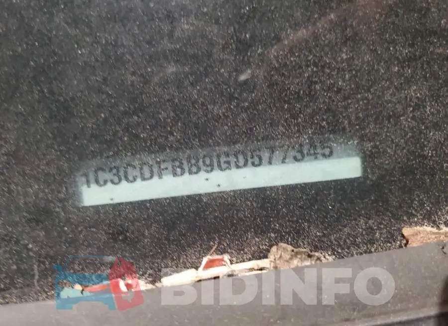 1C3CDFBB9GD577345 Photo# 12