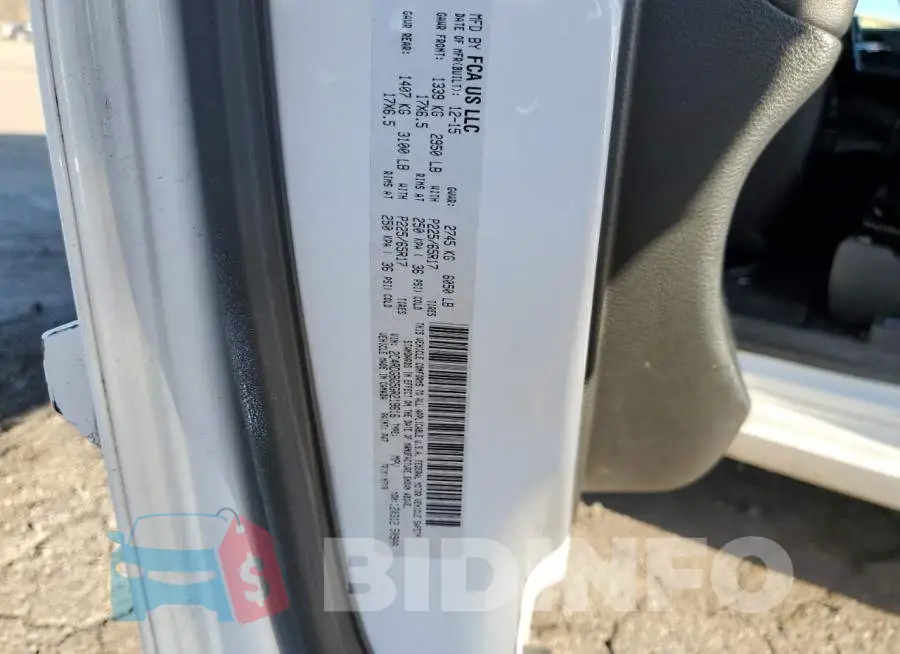 2C4RDGBG5GR219616 Photo# 13