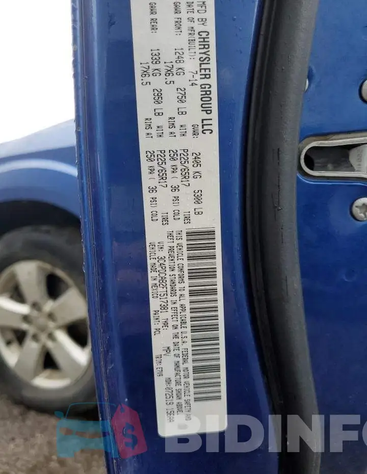 3C4PDCAB2FT517381 Photo# 14