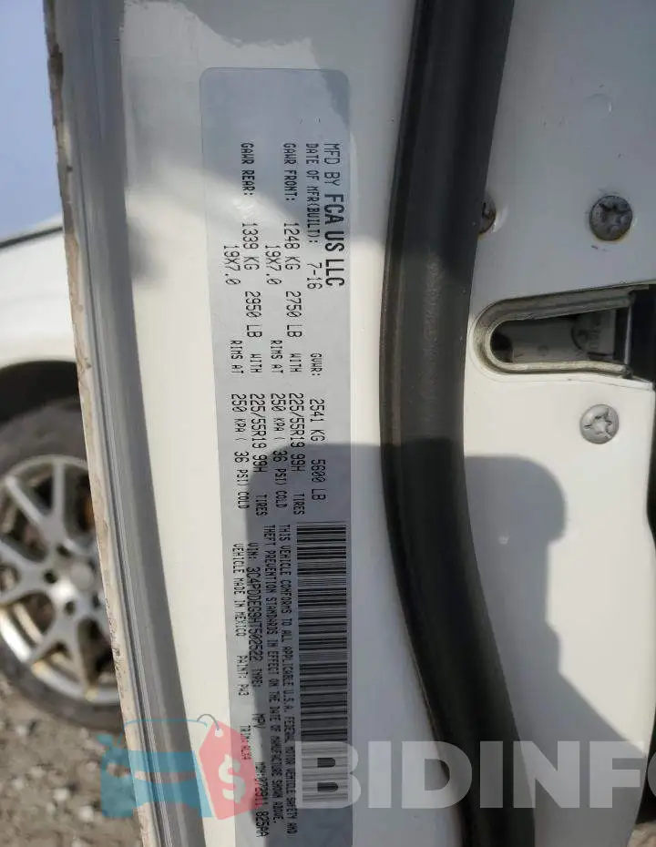 3C4PDDEG9HT502522 Photo# 14