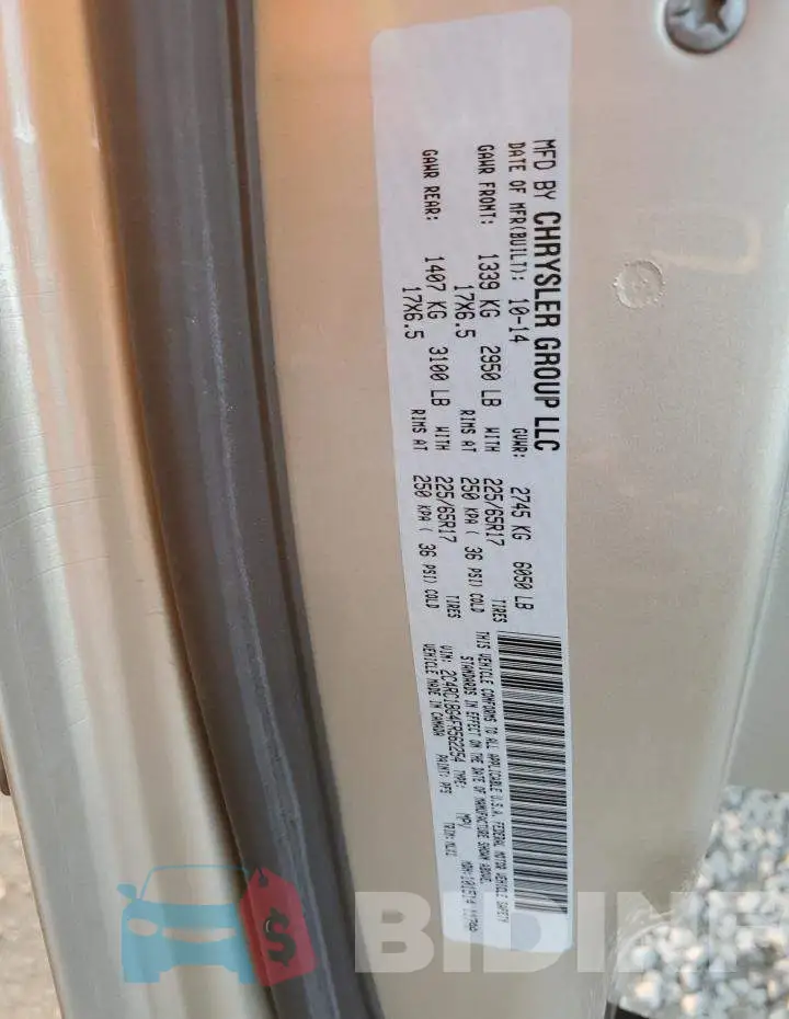 2C4RC1BG4FR562254 Photo# 14