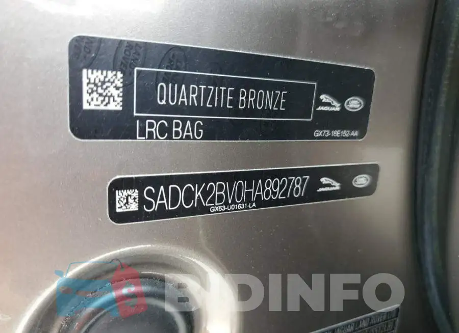 SADCK2BV0HA892787 Photo# 13