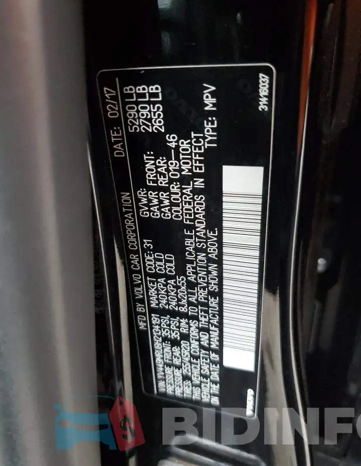 YV449MRU8H2134191 Photo# 12
