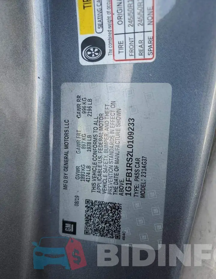 1G1FB1RS2L0109233 Photo# 12