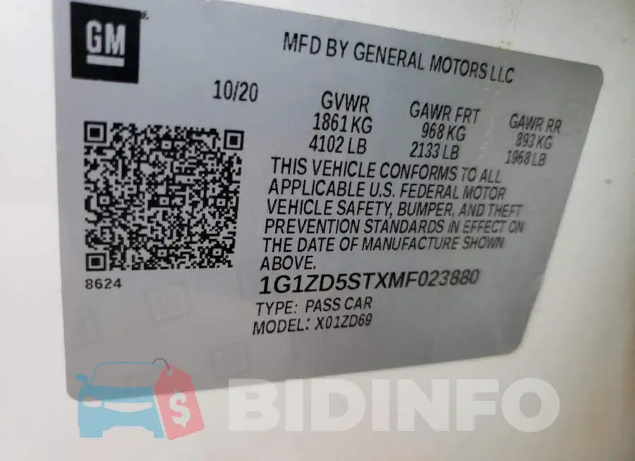 1G1ZD5STXMF023880 Photo# 12