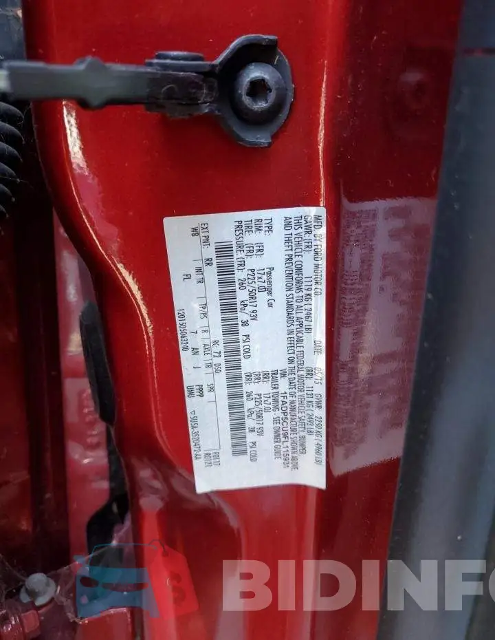 1FADP5CU9FL115931 Photo# 13