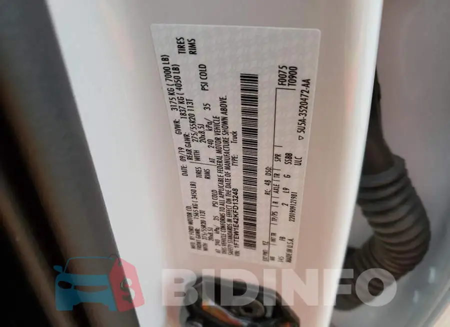 1FTEW1E42KFD13248 Photo# 12