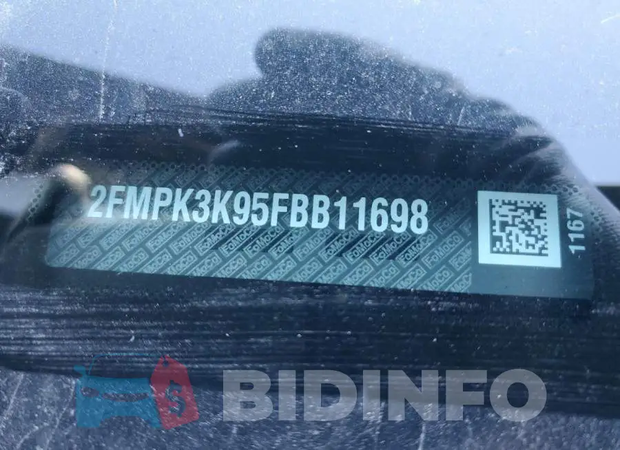2FMPK3K95FBB11698 Photo# 12