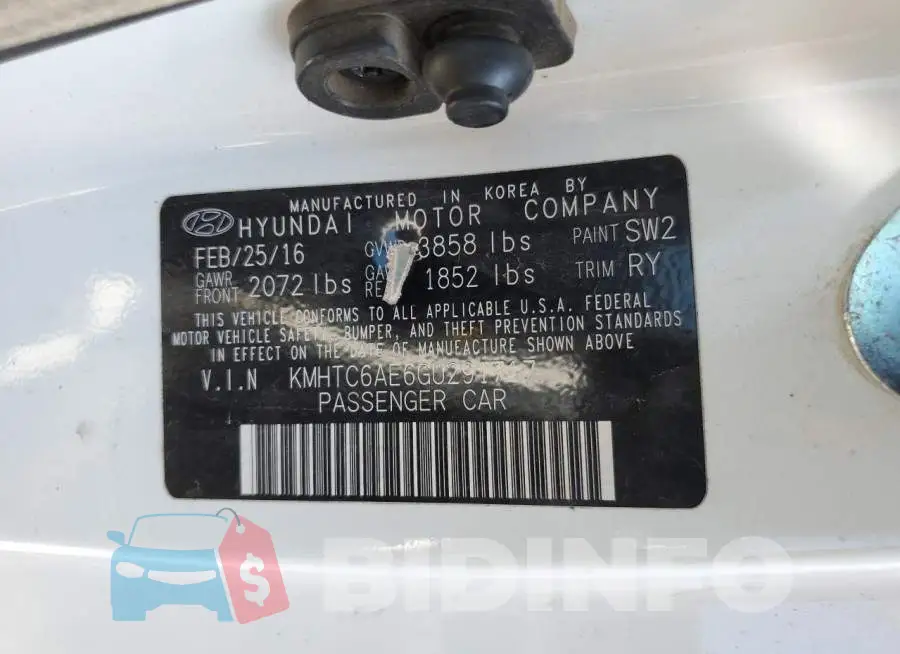 KMHTC6AE6GU291717 Photo# 12