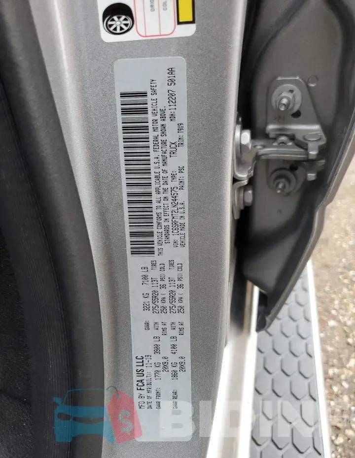 1C6SRFMT2LN244575 Photo# 12