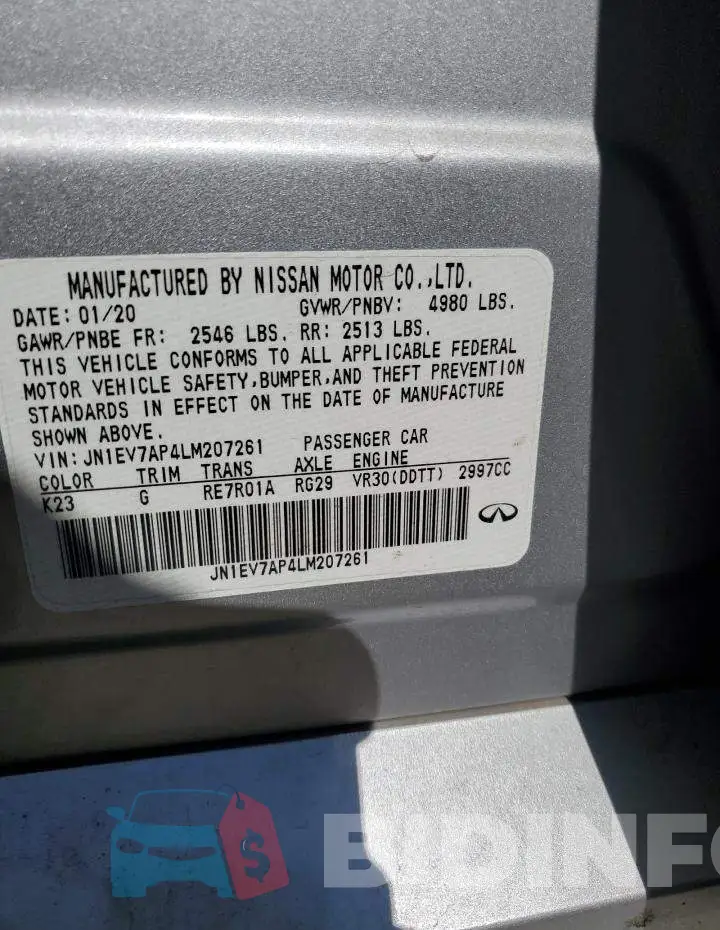 JN1EV7AP4LM207261 Photo# 13