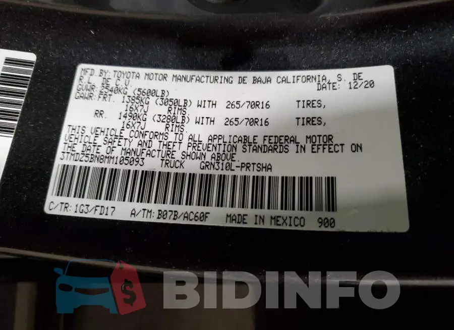 3TMDZ5BN8MM105093 Photo# 13