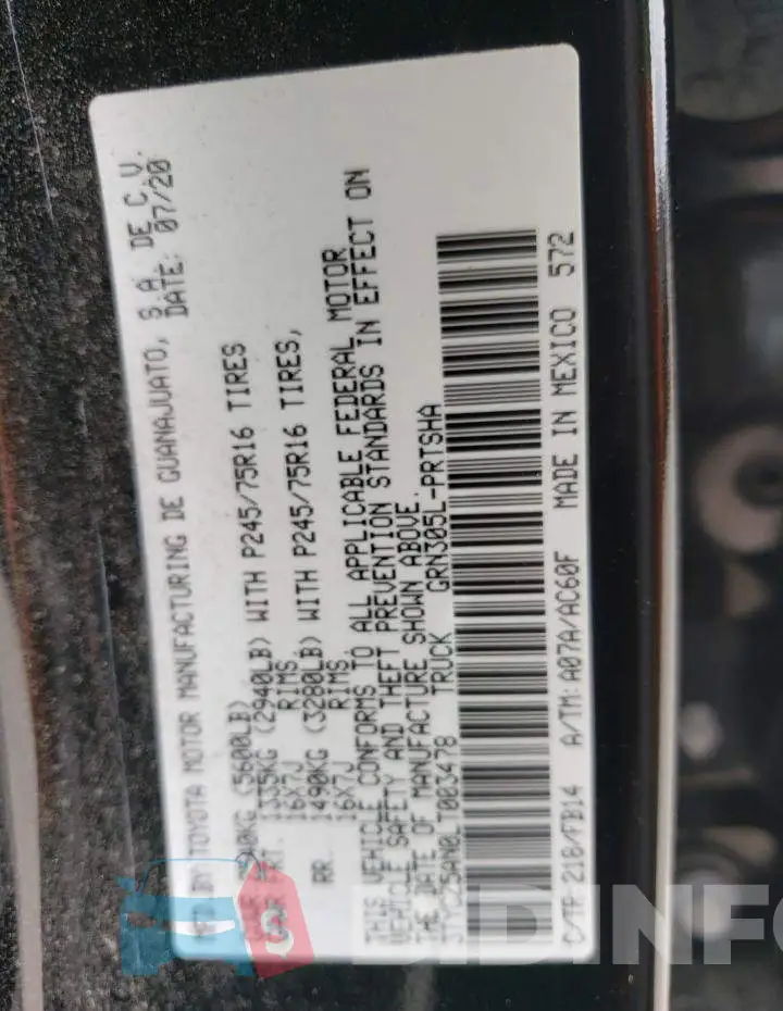3TYCZ5AN0LT003478 Photo# 13