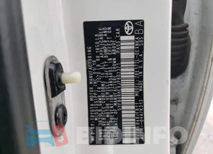 5YFBURHEXJP802371 Photo# 12