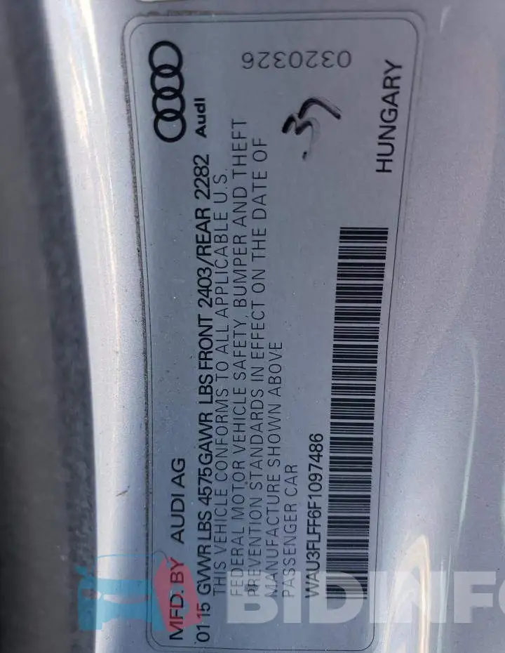 WAU3FLFF6F1097486 Photo# 12