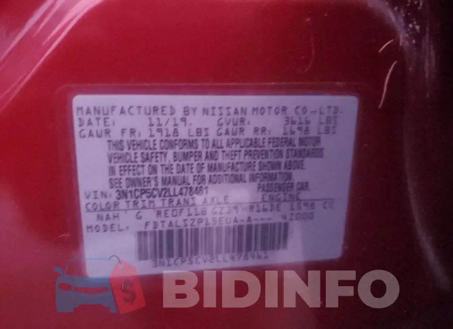 3N1CP5CV2LL478461 Photo# 13