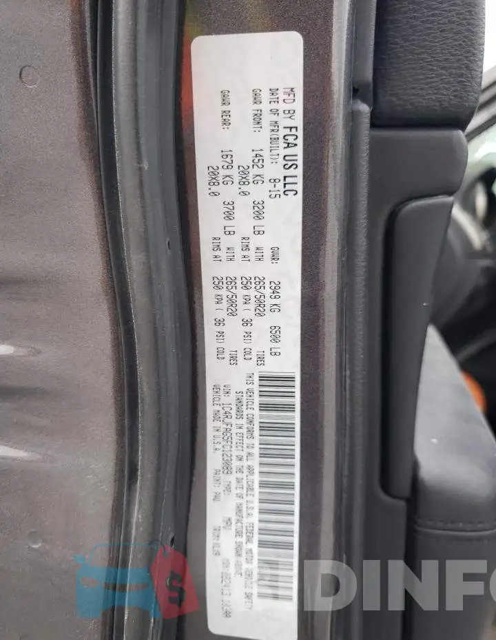 1C4RJFAG5FC123089 Photo# 13