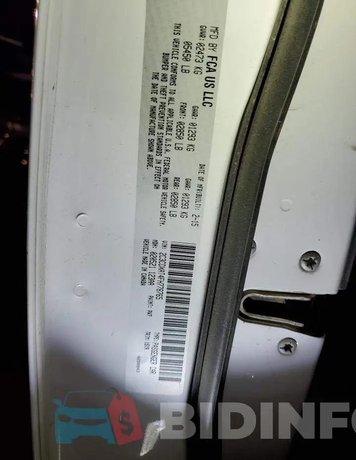 2C3CDXAT4FH778765 Photo# 12