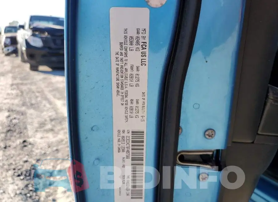 2C3CDXCT6FH857366 Photo# 12