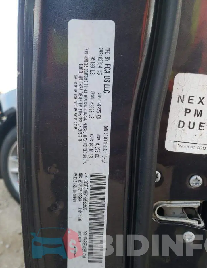 2C3CDXHG4HH562801 Photo# 12