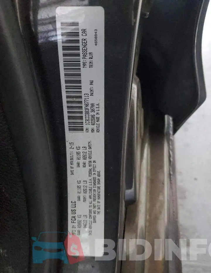 1C3CCCBB3FN677113 Photo# 12