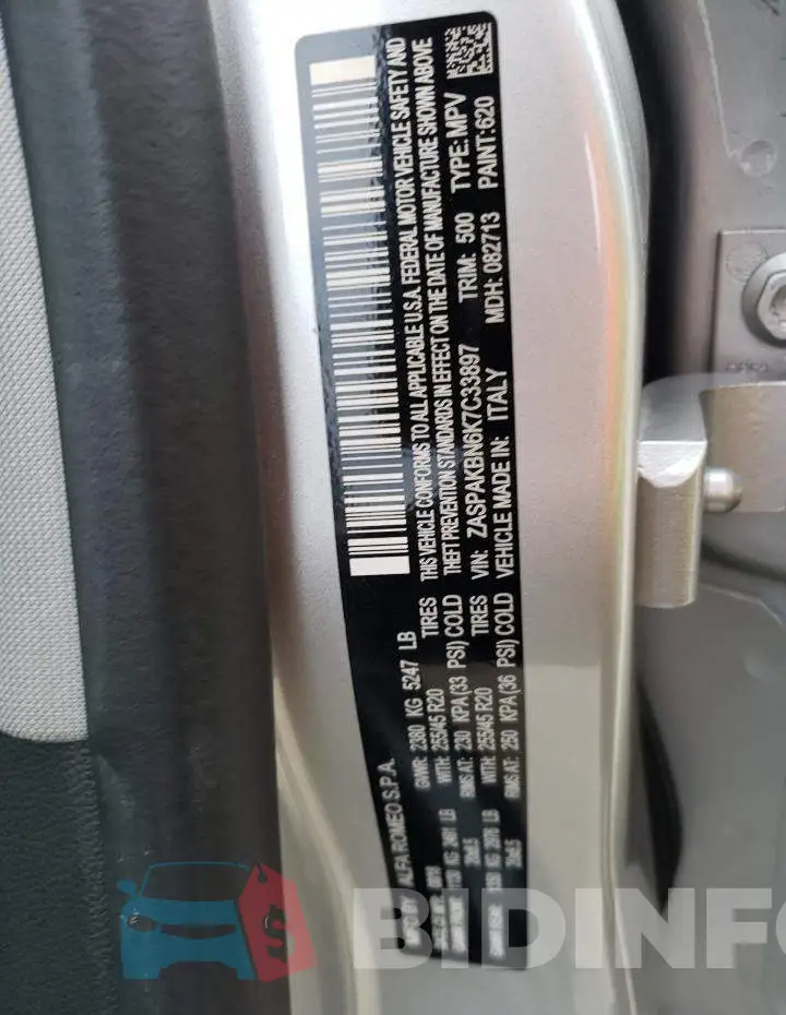 ZASPAKBN6K7C33897 Photo# 12