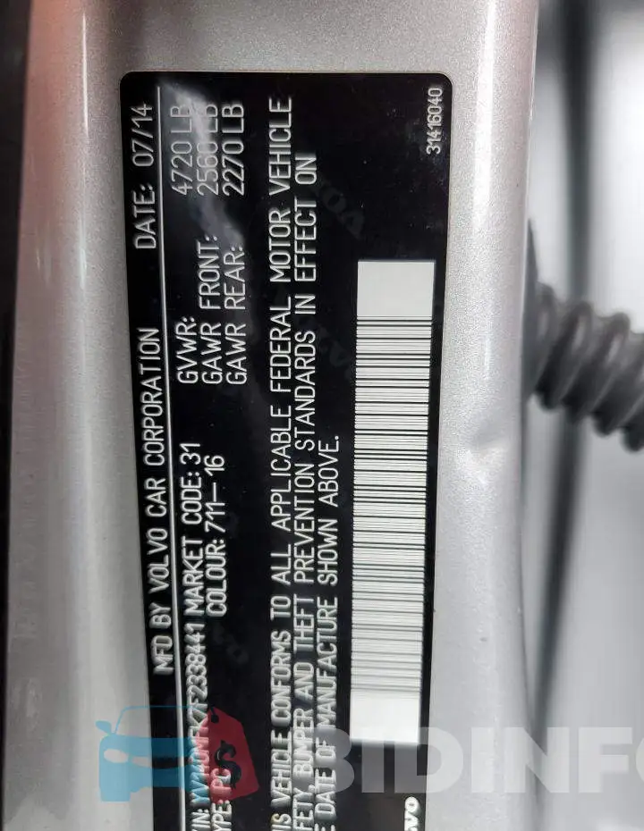 YV140MFK7F2338441 Photo# 12