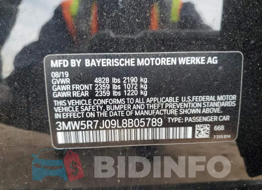 3MW5R7J09L8B05789 Photo# 12