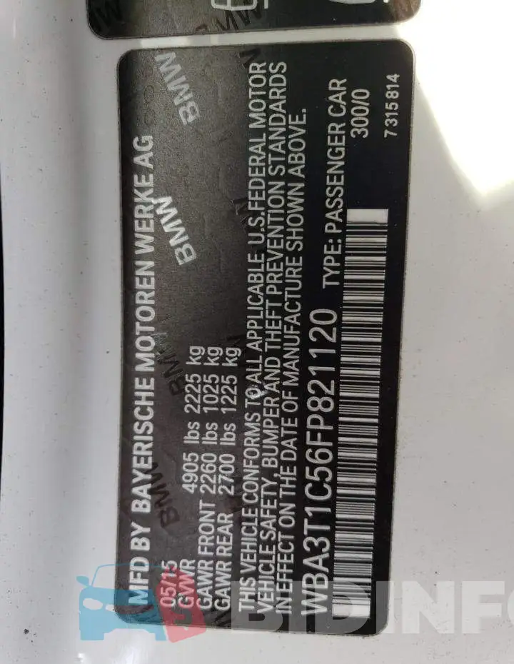 WBA3T1C56FP821120 Photo# 12