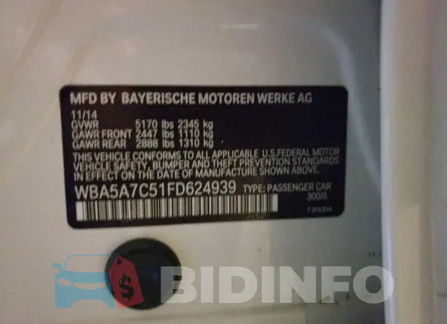 WBA5A7C51FD624939 Photo# 12