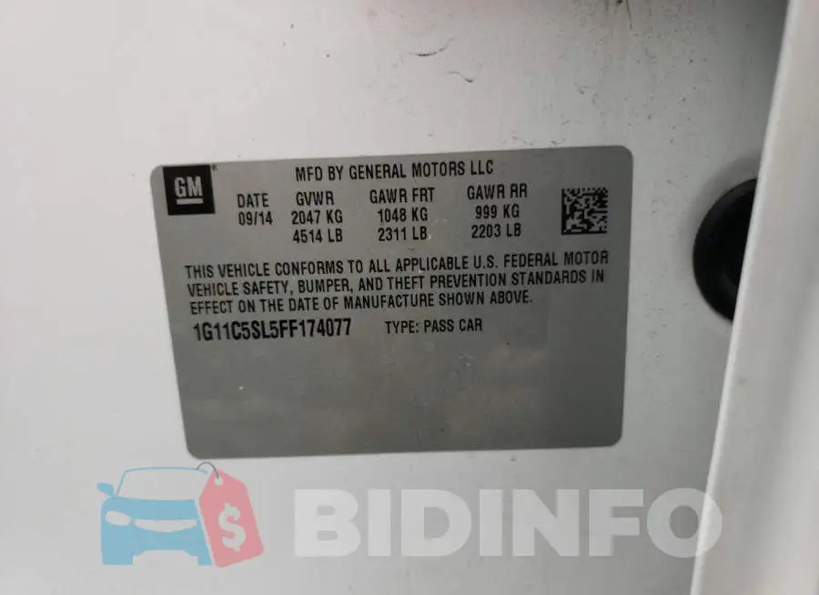1G11C5SL5FF174077 Photo# 12