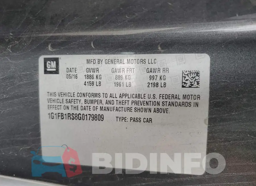 1G1FB1RS8G0179809 Photo# 12