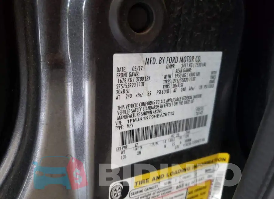 1FMJK1KT9HEA76712 Photo# 12