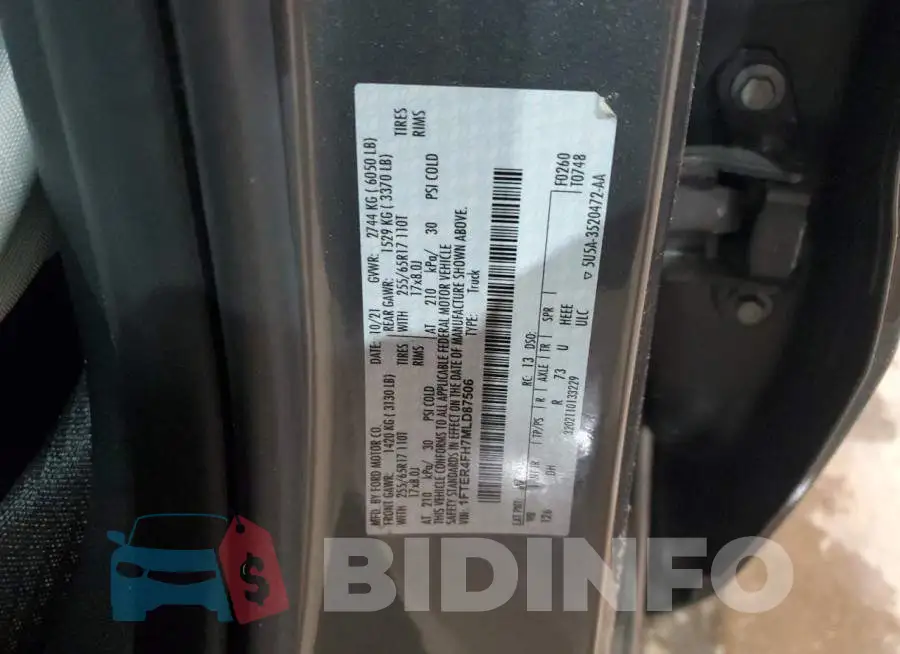 1FTER4FH7MLD87506 Photo# 12
