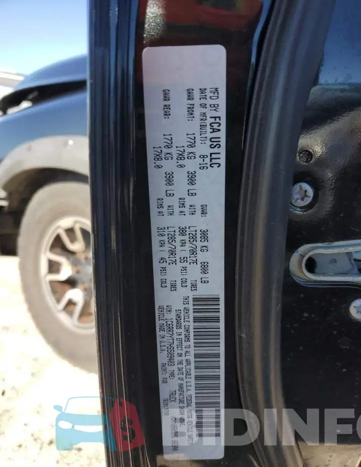 1C6RR7YT7HS509403 Photo# 12