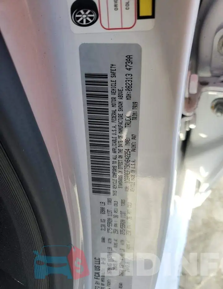 1C6RREFT5KN642254 Photo# 12