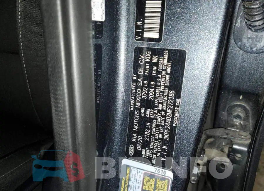 3KPF24AD2ME272186 Photo# 12