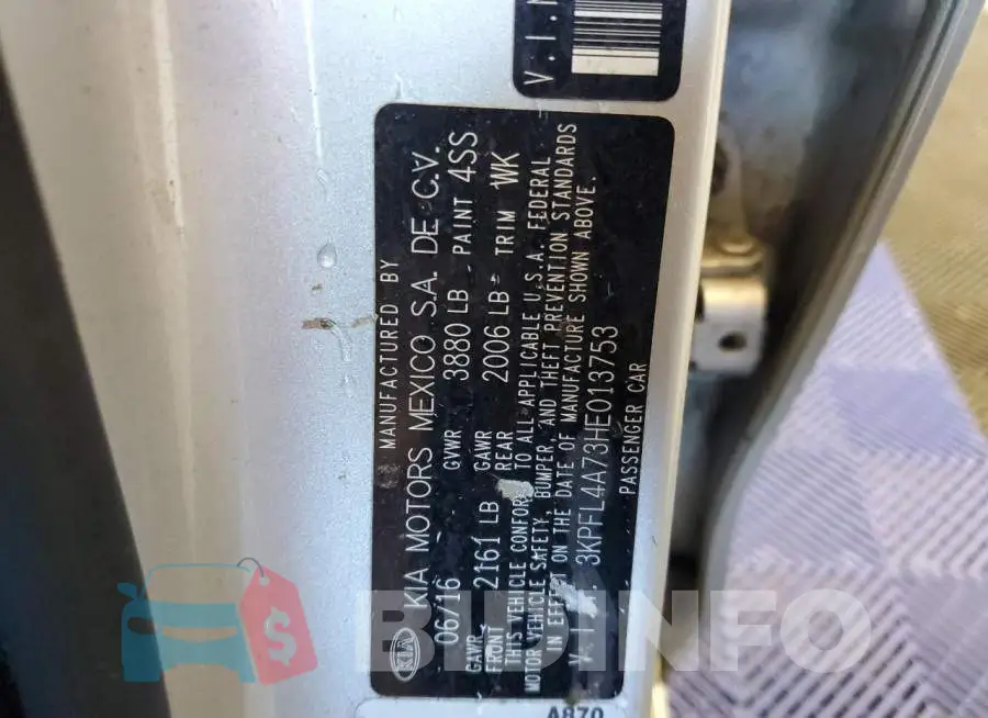 3KPFL4A73HE013753 Photo# 12