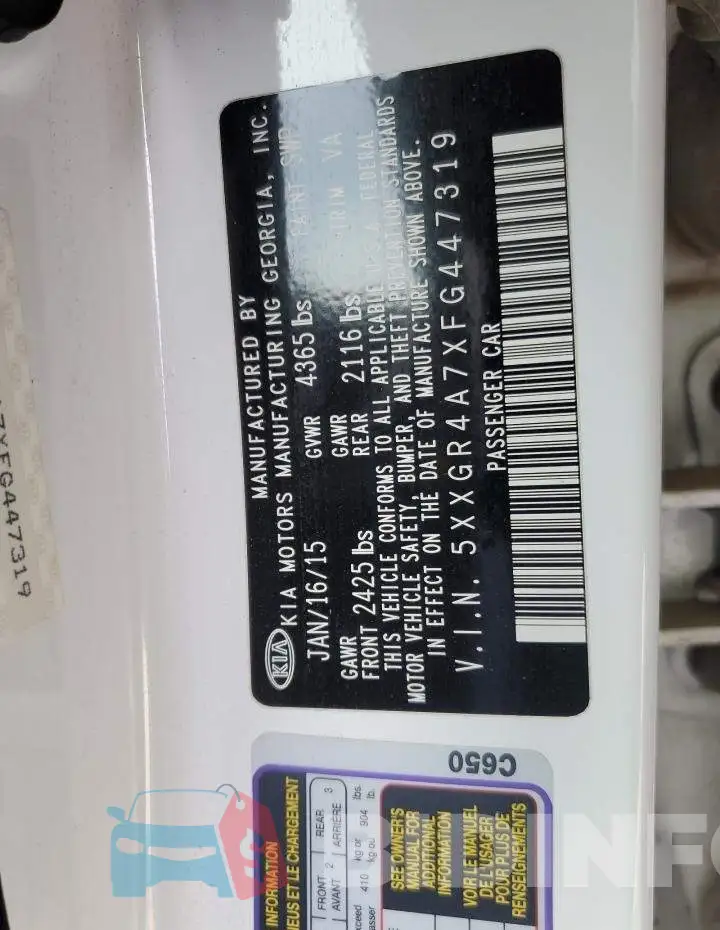 5XXGR4A7XFG447319 Photo# 12