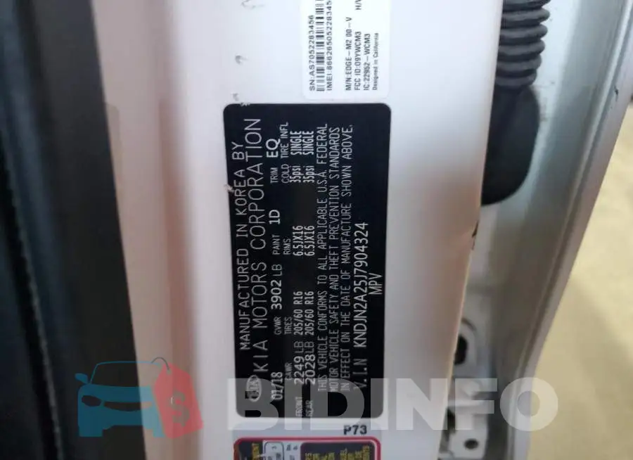 KNDJN2A25J7904324 Photo# 12
