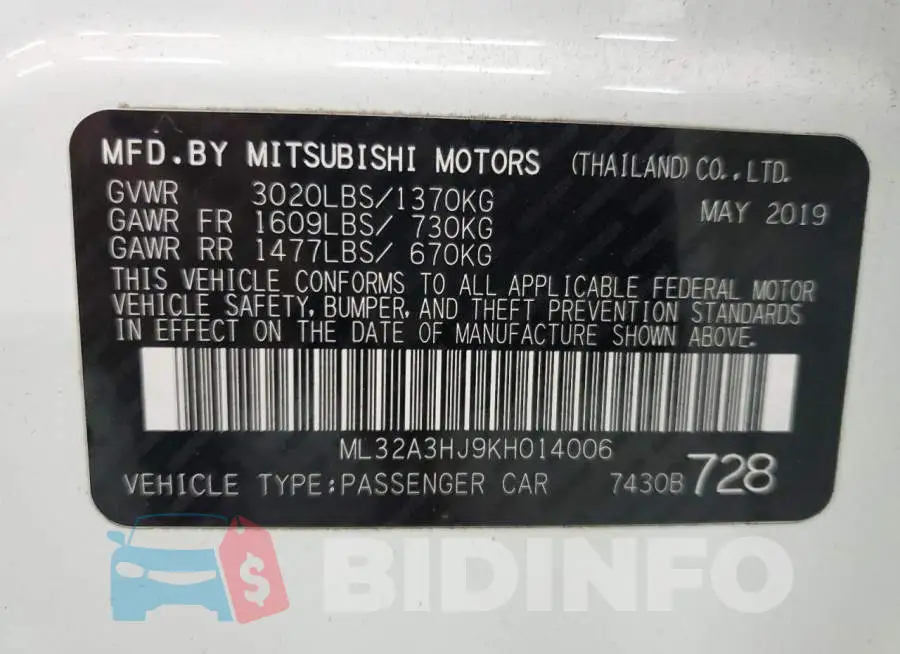 ML32A3HJ9KH014006 Photo# 12